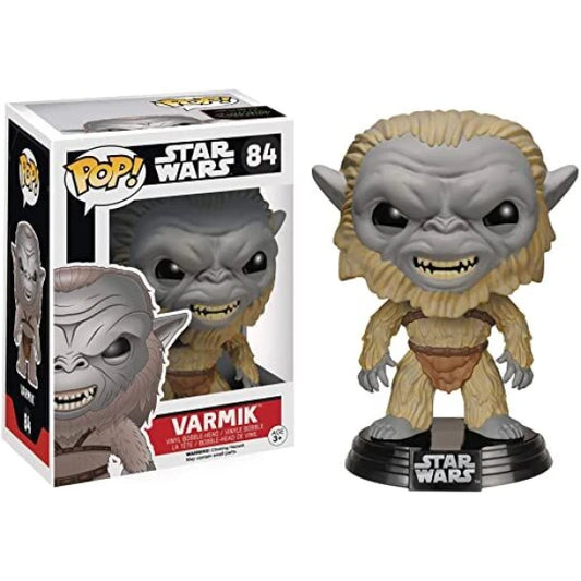 Funko Pop Vinyl Bobble-Head Star Wars Figure Varmik The Force Awakens #84 (Ex Shop)