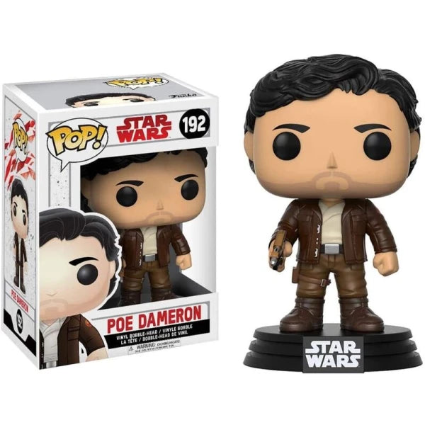 Funko POP!  Star Wars Poe Dameron #192 Viny Bobble Head (Ex Shop)