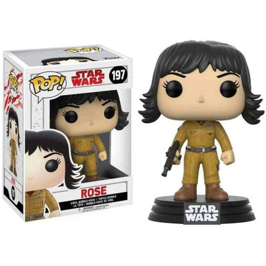 Funko POP Star Wars Last Jedi Rose #197 Bobblehead (Ex Shop)