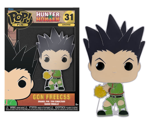 Funko Pop! Pin - Anime #31 - Hunter X Hunter - Gon Freecss - Large Enamel Pin (Ex Shop)