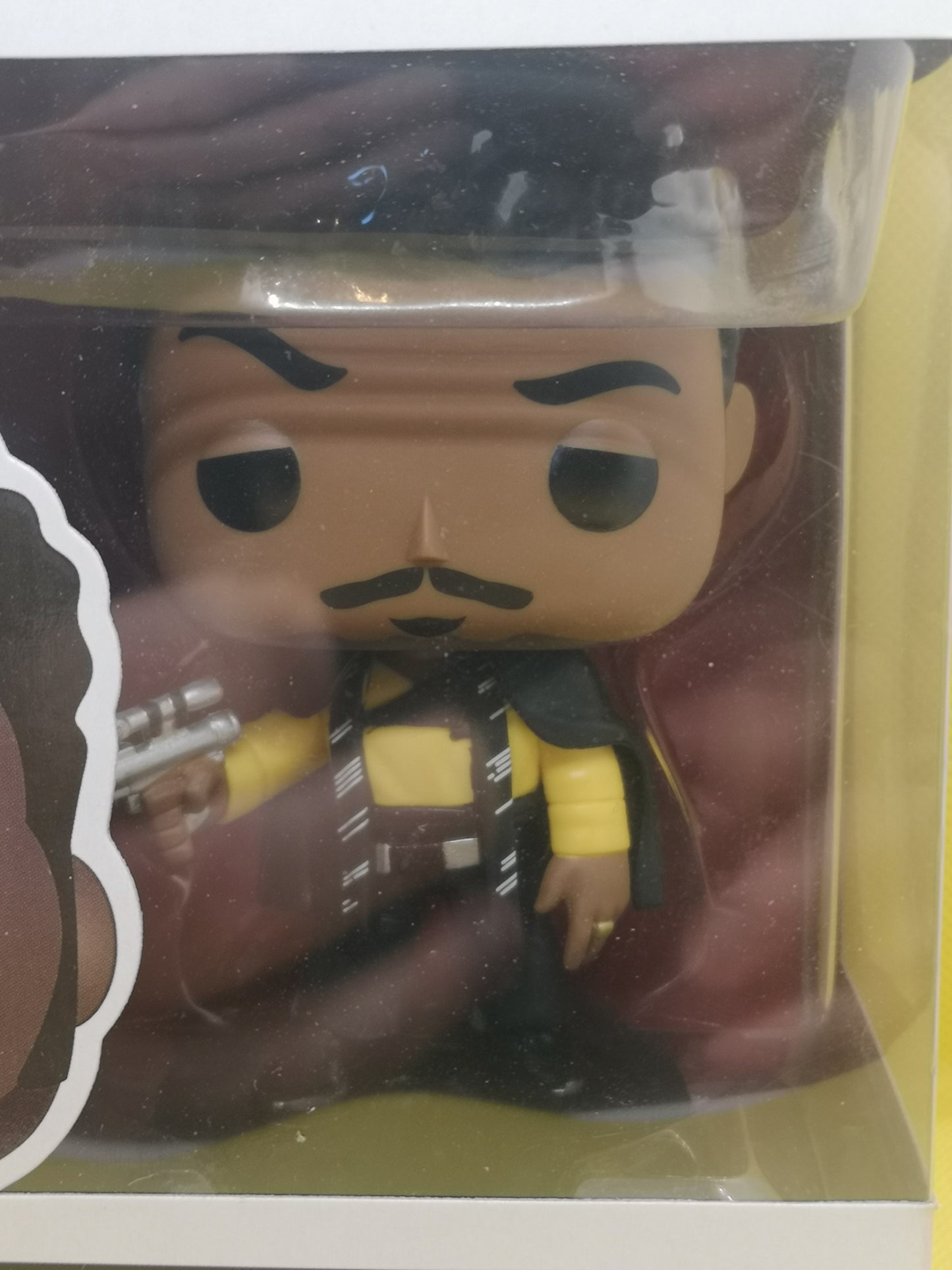 BOXED FUNKO POP VINYL #240 LANDO CALRISSIAN FIGURE STAR WARS BOBBLE-HEAD (Ex Shop)