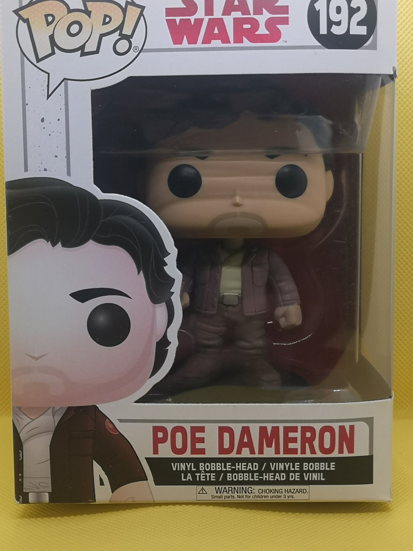 Funko POP!  Star Wars Poe Dameron #192 Viny Bobble Head (Ex Shop)