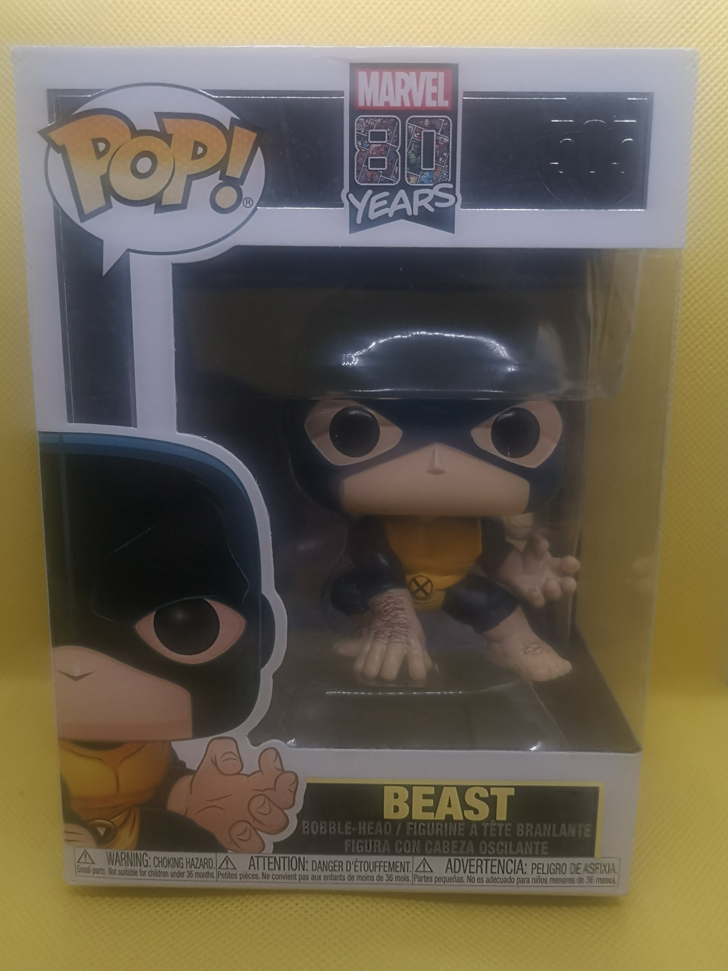 Funko POP! Marvel 80 Years First Appearance - Beast '#505  (Ex Shop)