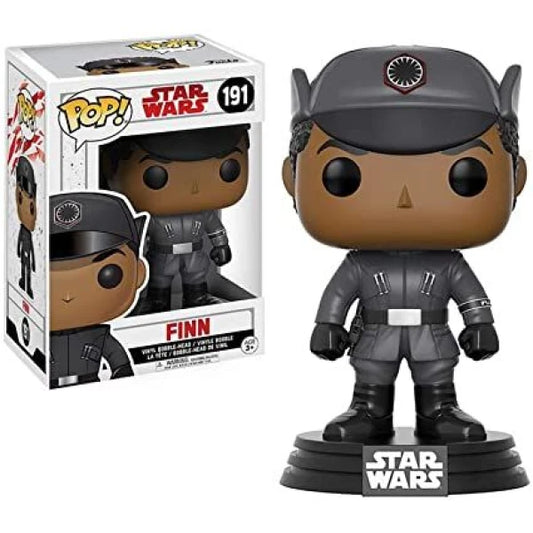 Funko POP! Star Wars #191 Finn - The Last Jedi - Vinyl Bobble-Head (Ex Shop)