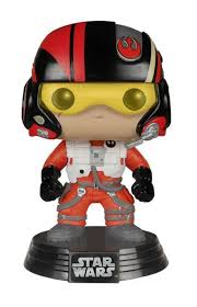 Loose Star Wars Poe Dameron 62 Funko Pop Vinyl Figure Gtc4 Pilot (Ex Display)