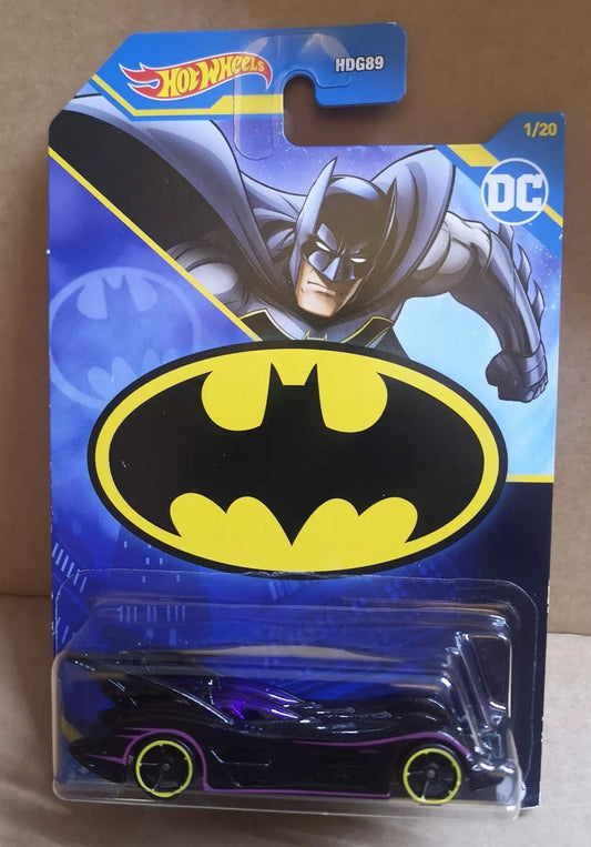 Hot Wheels Superhero Batman Batmobile Diecast Car DC (Ex Shop)