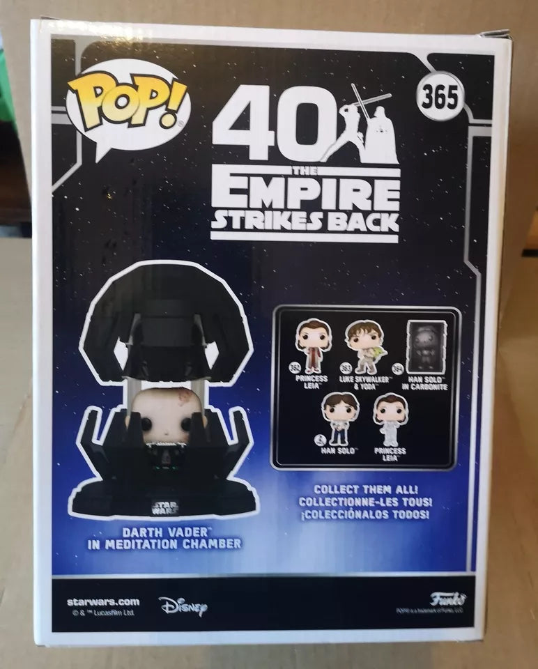 Boxed Funko Pop! Star Wars #365 Darth Vader in Meditation Chamber