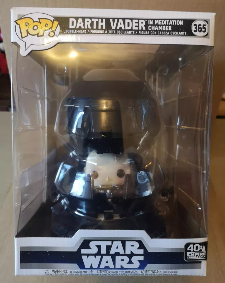 Boxed Funko Pop! Star Wars #365 Darth Vader in Meditation Chamber